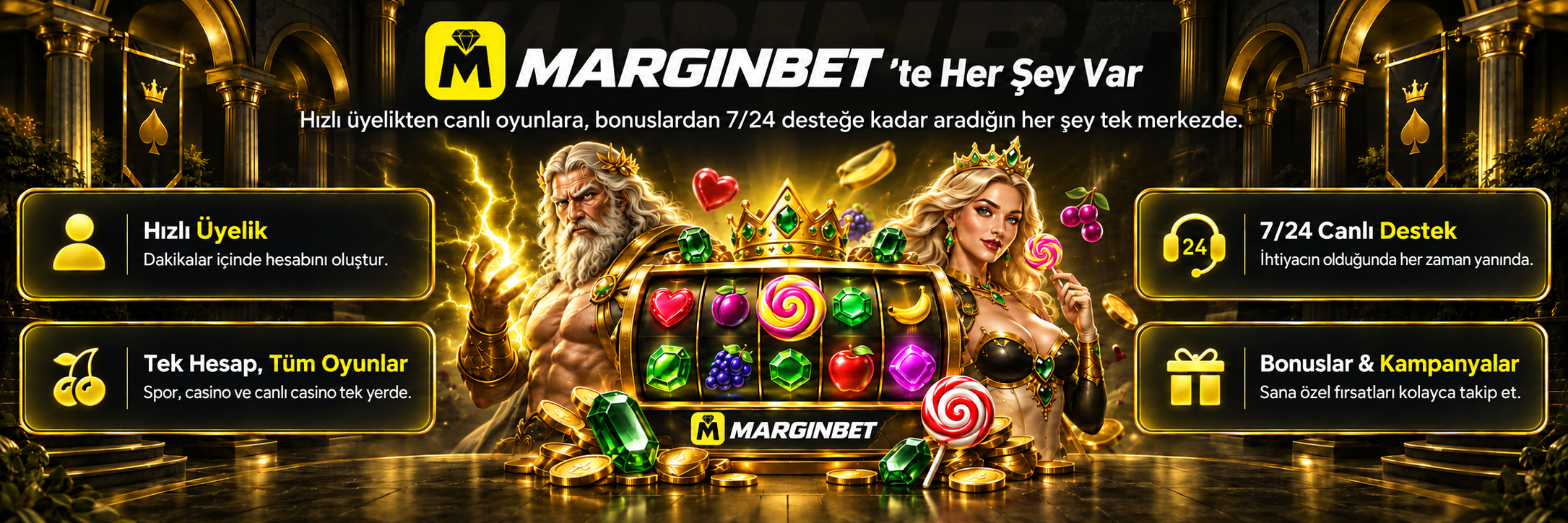 Marjinbet'de Her Şey Var